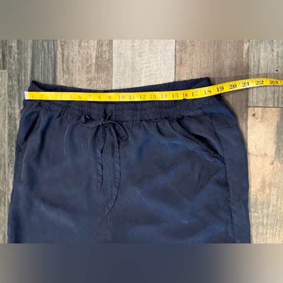 Johnny Was pete & greta Ramble Cargo Jogger Pants Sz XL Charcoal Gray Silk Feel - Picture 6 of 11